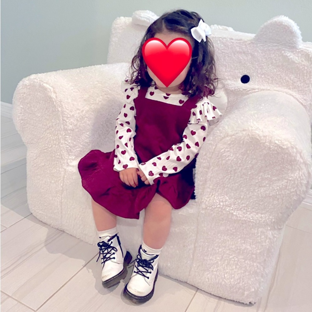 Rare Editions Dress with Hearts